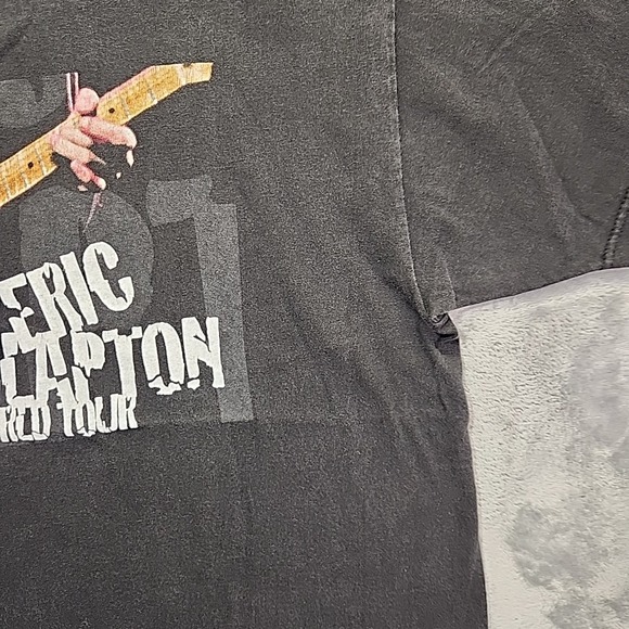 Vtg 1998 Eric Clapton World Tour T-Shirt Hanes Live Blues Rock Concert Tee Sz XL - Picture 5 of 13